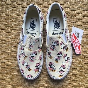 Vans Disney Minnie Mouse tennis shoes